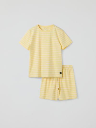 Polarn O. Pyret Lyhythihainen pyjama raidallinen aikuinen