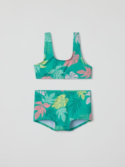 Polarn O. Pyret Bikini palmblad