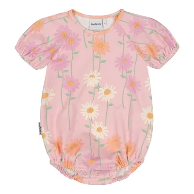 Dancing In The Sunshine Sweetness Puff Sleeve Romper | Milky Pink - 68, kuva 1 / 1