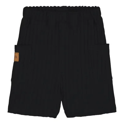 Dancing In The Sunshine Wide Rib Shortsit | Licorice - 134/140, kuva 1 / 1