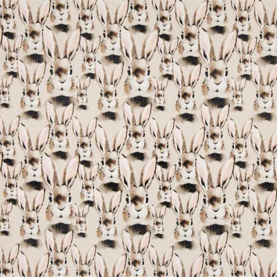 Kangaskarkelot Rib Bunny 1M | Grey With Pink Ears, kuva 1 / 1