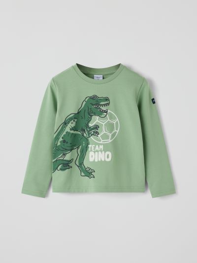 Polarn O. Pyret Pitkähihainen paita dinosaurukset