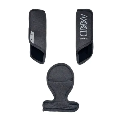 Axkid Vyöpehmusteet + vyölukon pehmuste Minikid 3 ja 4 - Granite Melange, kuva 1 / 1