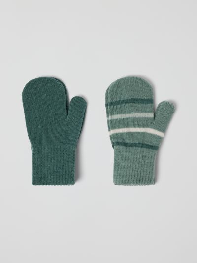 Polarn O. Pyret Neulotut lapaset 2-pack