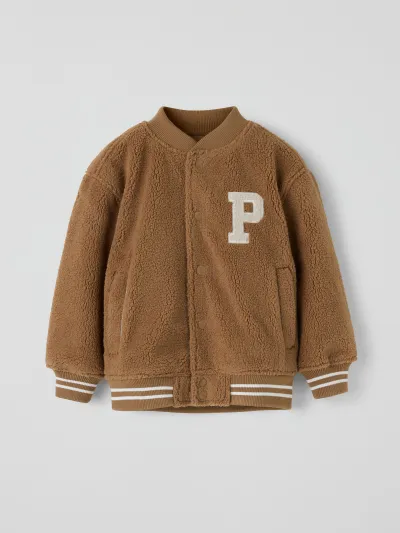 Polarn O. Pyret Topattu pile-takki VARSITY, kuva 1 / 1