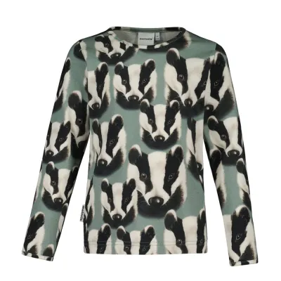 You and Me Badger -Paita | Dusty Green - 122/128, kuva 1 / 1