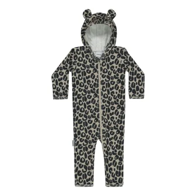 You and Me Tinies Rib Bear Playsuit -Haalari | Stormy - 62/68, kuva 1 / 1