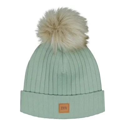 You and Me Wide Rib Beanie -Tupsupipo | Dusty Green - 7-8Y, kuva 1 / 1