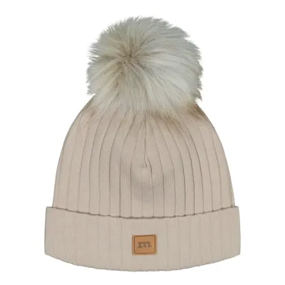 You and Me Wide Rib Beanie -Tupsupipo | Stormy - 0-1Y, kuva 1 / 1