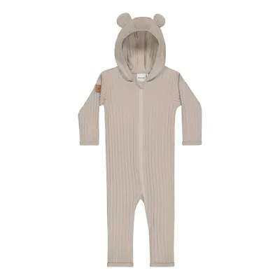 You and Me Wide Rib Bear Playsuit -Haalari | Stormy - 50/56, kuva 1 / 1