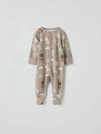 Polarn O. Pyret Kuviollinen pyjama-haalari, kuva 1 / 1