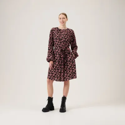 Oh, Oui! Bisous Voluminous Dress -Mekko | Licorice - XXL, kuva 1 / 1