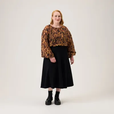 Oh, Oui! Wildie Volume Sleeve Blouse -Paita - XXL, kuva 1 / 1