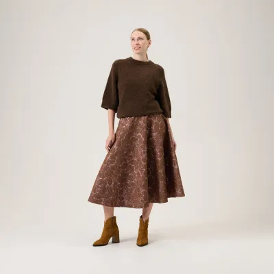 Oh, Oui! Alpaca Jumper -Alpakkaneule | Madrid Mocha - M/L, kuva 1 / 1