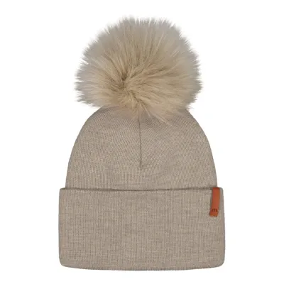A World Full of Smiles Crystal Beanie -Merinovillapipo | Stormy - 1-2Y