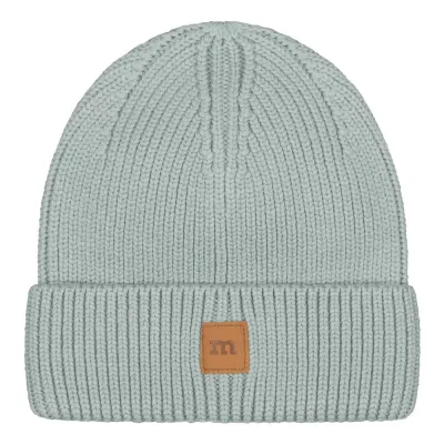 A World Full of Smiles Knitted Beanie -Merinovillapipo | Icy Mint - 4-7Y, kuva 1 / 1