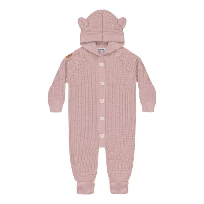 A World Full of Smiles Bear Knit -Merinovillahaalari | Hearty Pink - 50/56, kuva 1 / 1