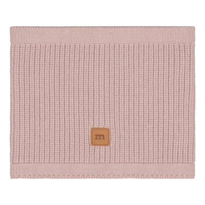 A World Full of Smiles Knitted-Tuubihuivi, Merinovilla | Hearty Pink - OS, kuva 1 / 1