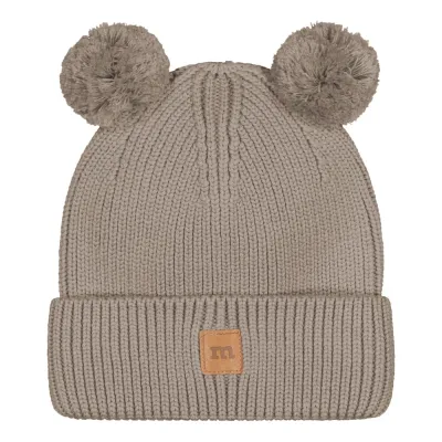 A World Full of Smiles Knitted Pom Pom -Merinovillapipo | Stormy - 1-3Y, kuva 1 / 1