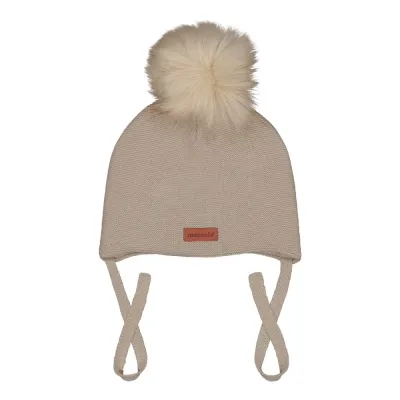 A World Full of Smiles Mini Crystal Hat -Merinovillapipo | Stormy - 2-6M, kuva 1 / 1