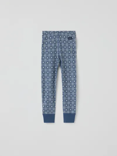 Polarn O. Pyret Pitkät alushousut merinovillaa Jacquard, kuva 1 / 1