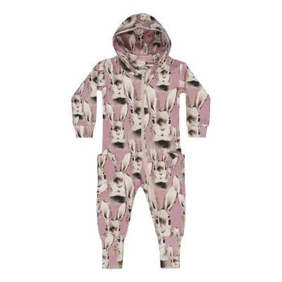 Winter Wonders Bunny Frosty Pink -Jumpsuit - 98/104, kuva 1 / 1