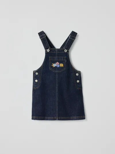 Polarn O. Pyret Olkainmekko denim, kuva 1 / 1