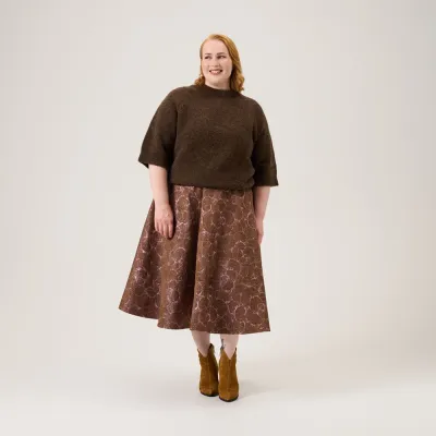 Metsola Jacquard Circle Skirt -Hame | Blossom - XL, kuva 1 / 1