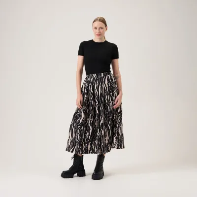 Metsola Traces Pleated Skirt -Hame | Licorice - XXL, kuva 1 / 1