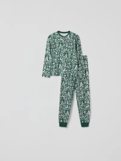 Polarn O. Pyret Pyjamat luomupuuvilla Talvi, kuva 1 / 1