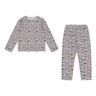 Metsola Bunny -Pyjama | Dreamy Blue - 134/140, kuva 1 / 1