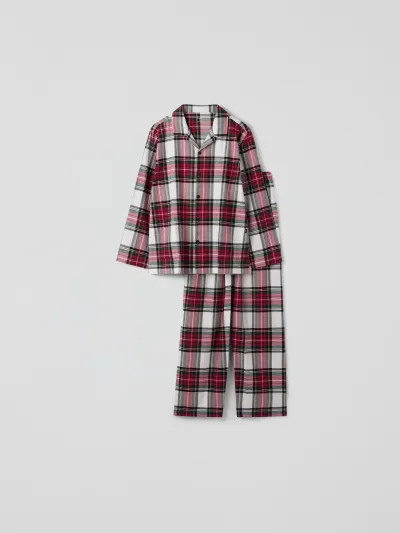 Polarn O. Pyret Pyjamat ruutu aikuinen