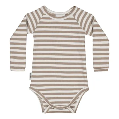 Metsola Striped Rib -Body | Stormy / Vanilla - 68, kuva 1 / 1
