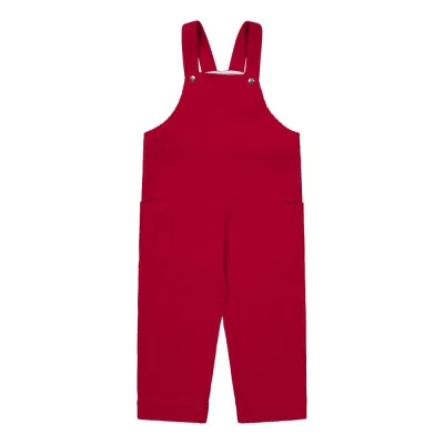 Metsola Velour Overalls -Henkselihousut | Poppy - 86/92