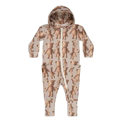 Metsola Teddy Bear -Jumpsuit | Stormy - 62/68